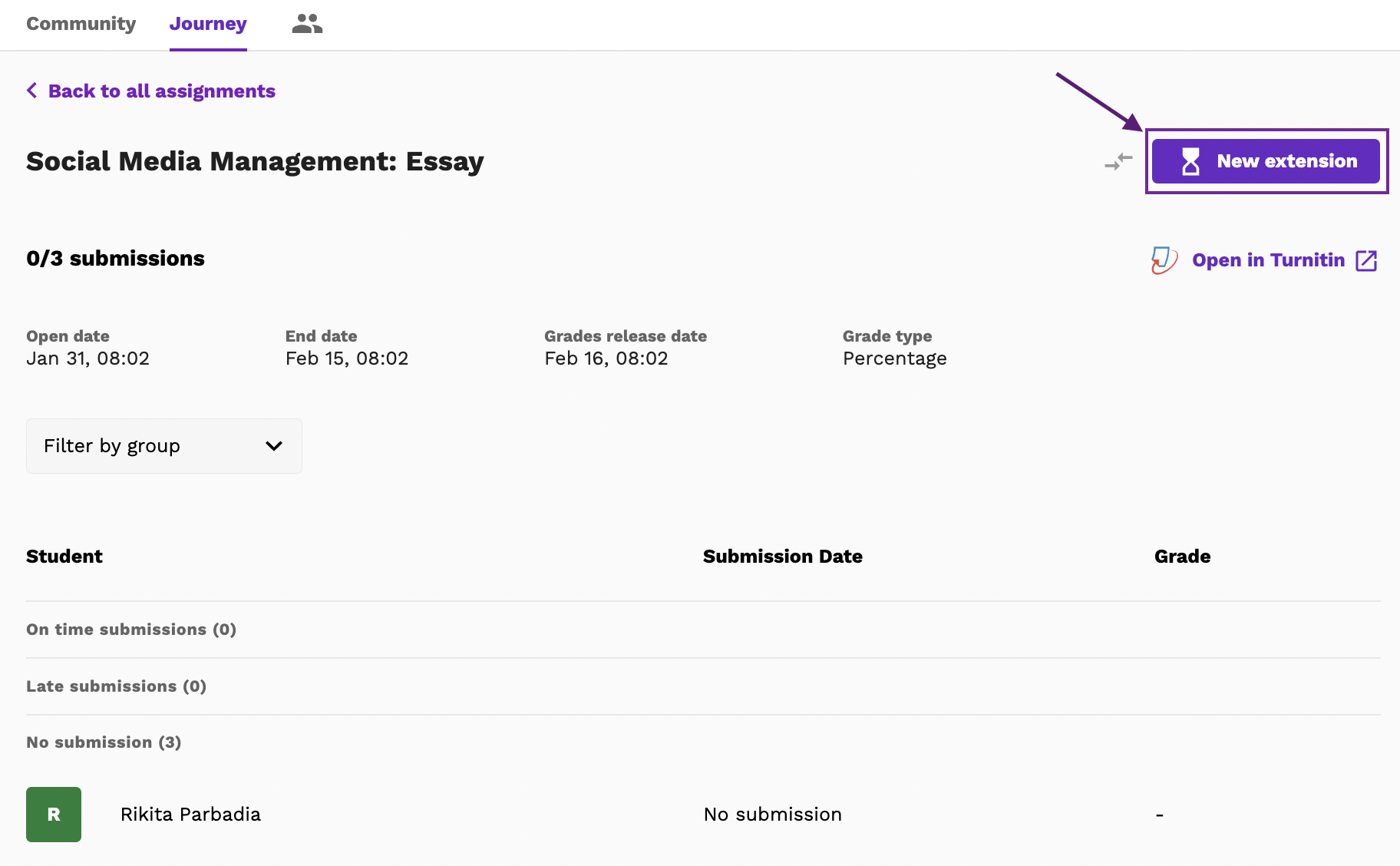 Screenshot highlighting the New-Extension button