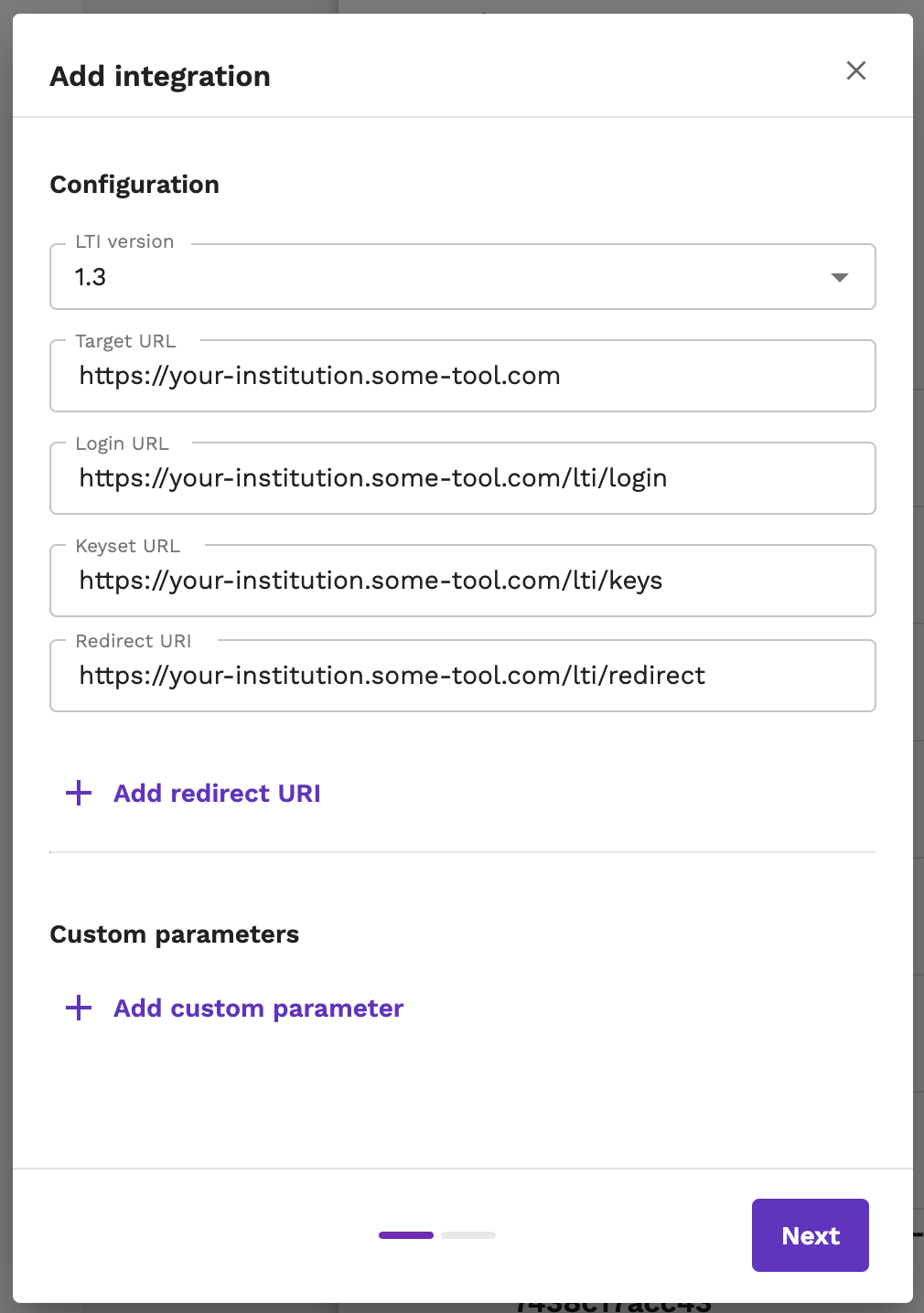 Example LTI 1.3 configuration details.png